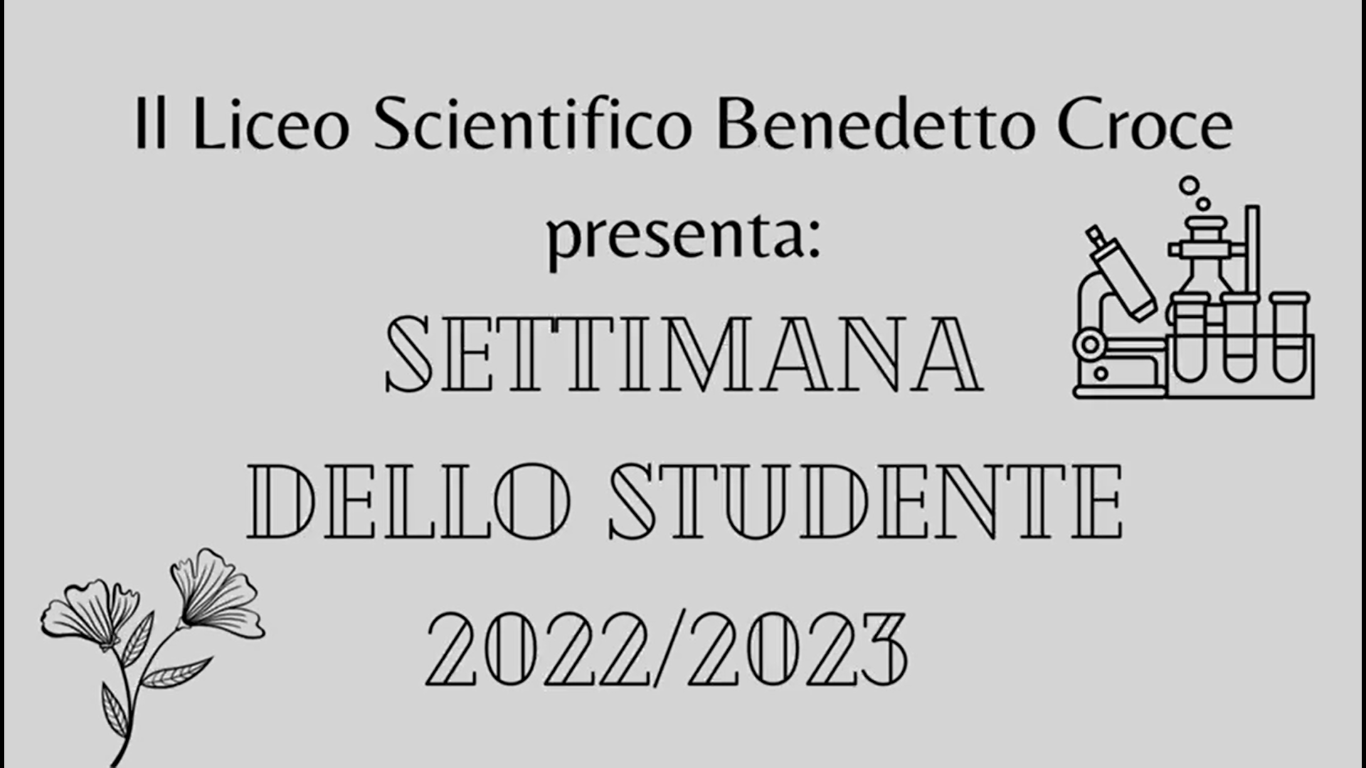 clip Settimana dello Studente