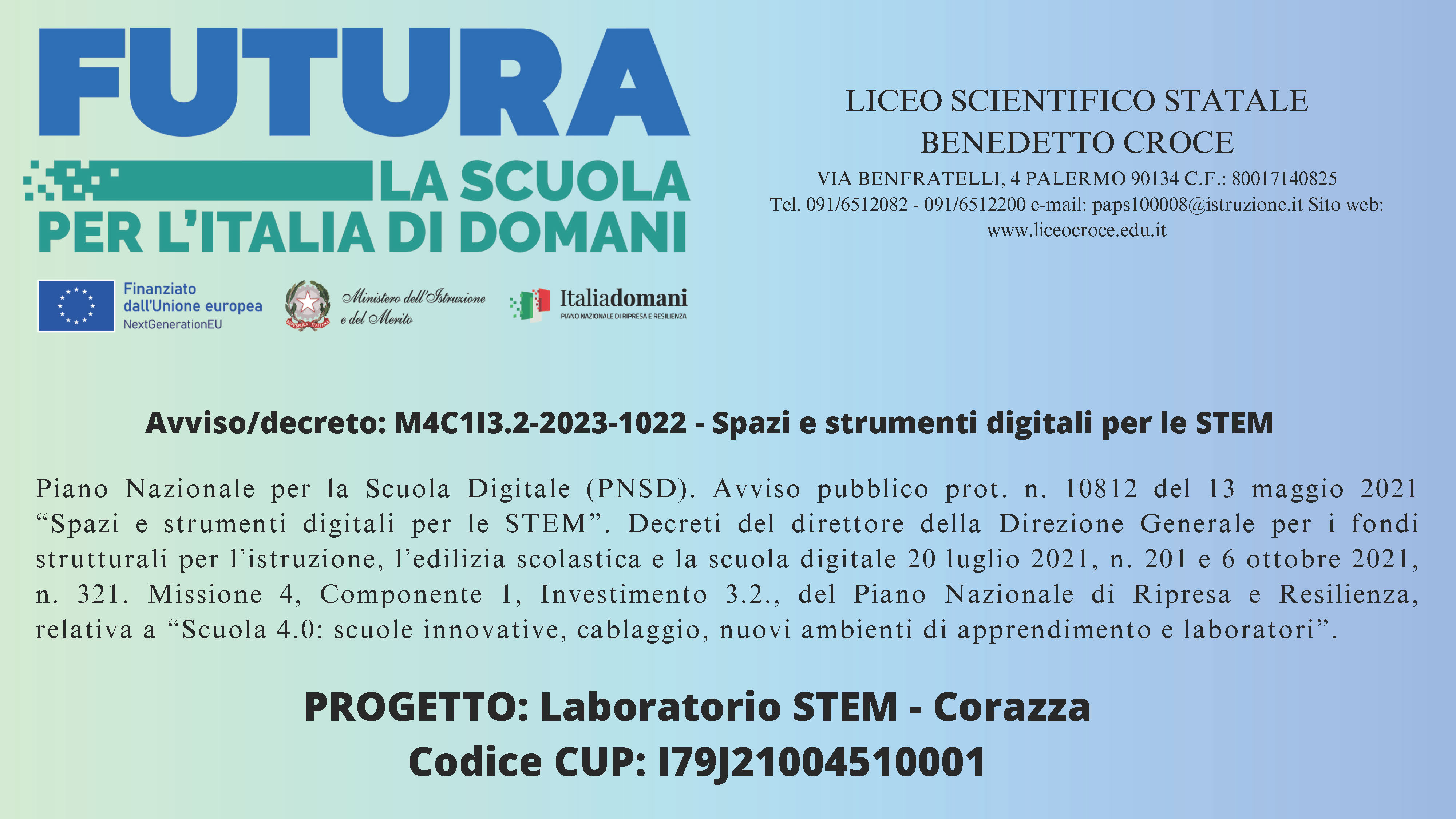 Laboratorio STEM Corazza